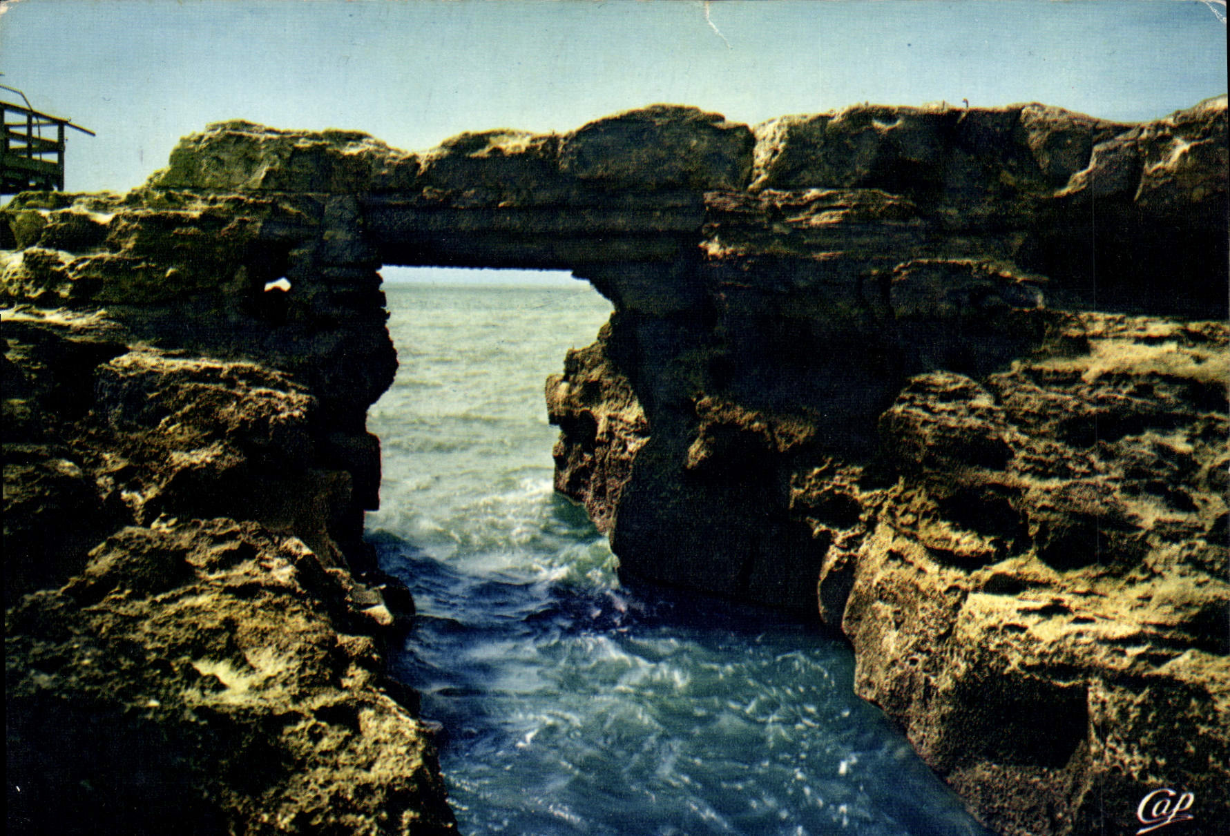 CPSM Saint Palais Sur Mer Le Pont Du Diable