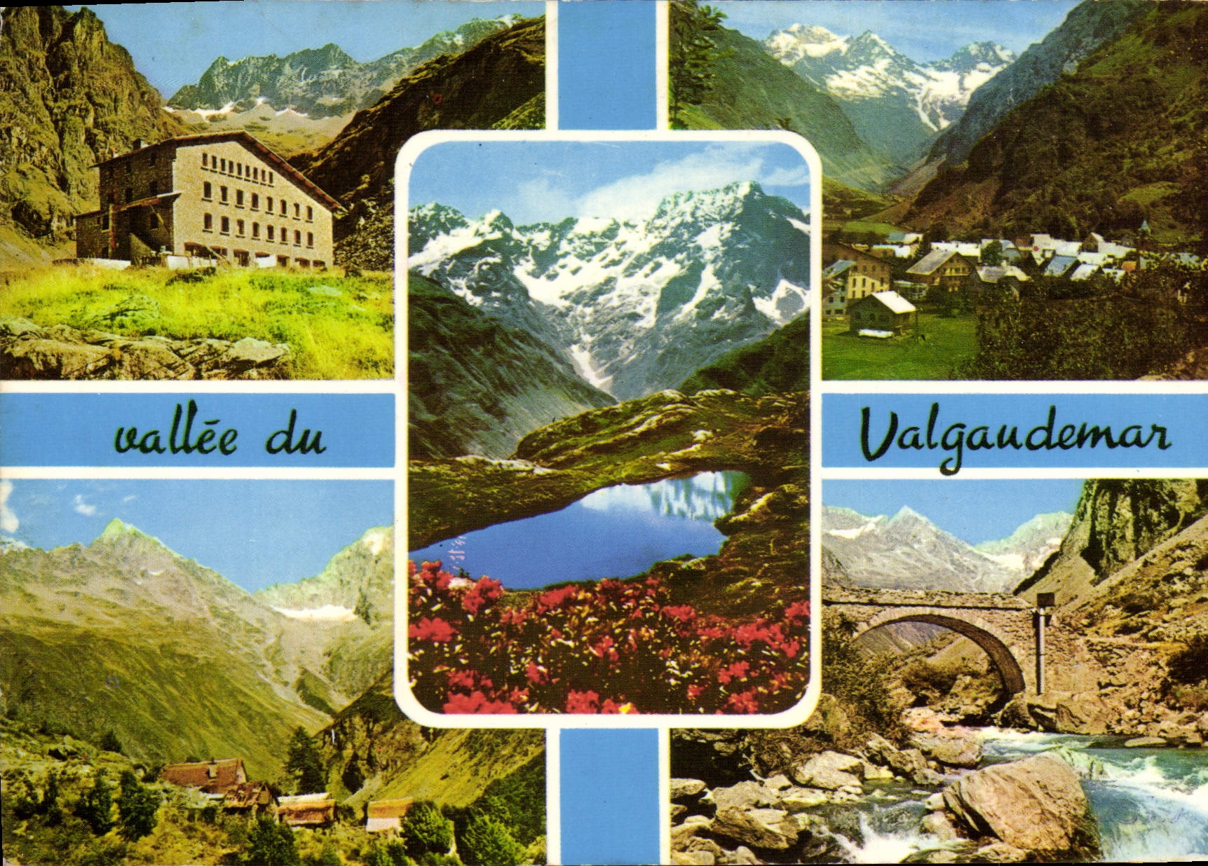 CPSM Les Hautes Alpes Vallee Du Valgaudemor Refuge Du Gioberney La Chapelle