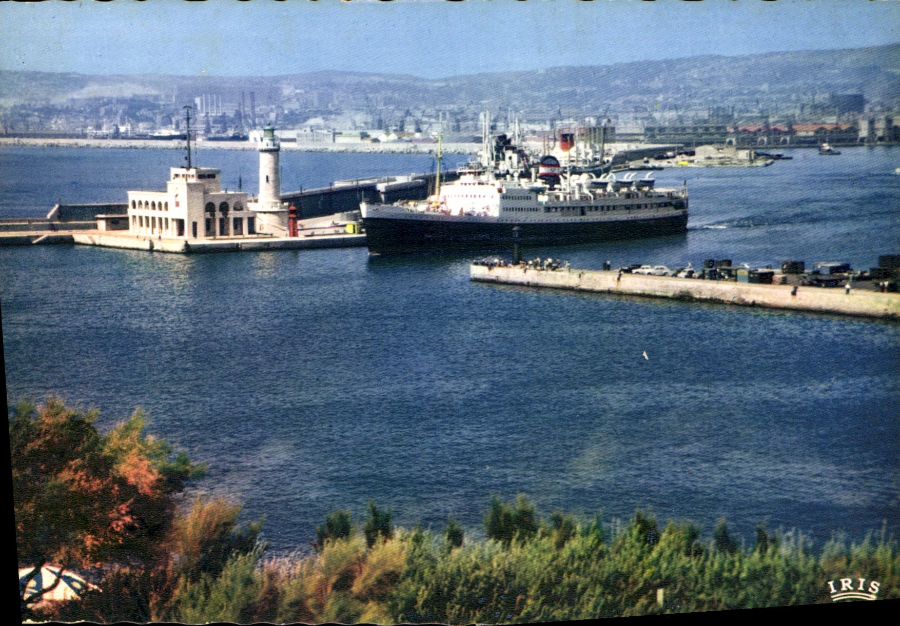 CPSM Reflets De Provence Marseille Le Port Depart d'un Courrier