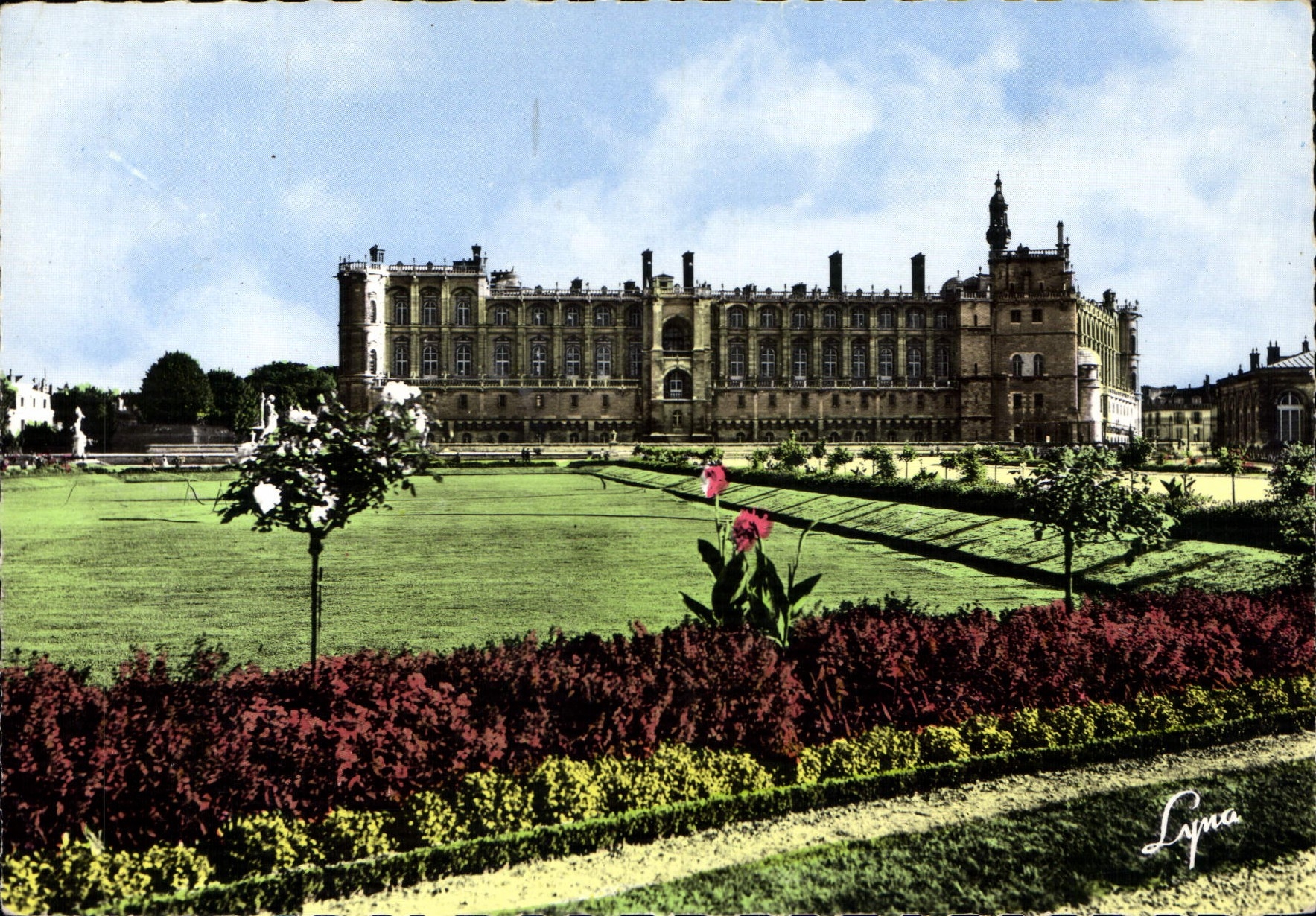 CPSM Saint Germain En Laye Le Chateau Et Les Parterres