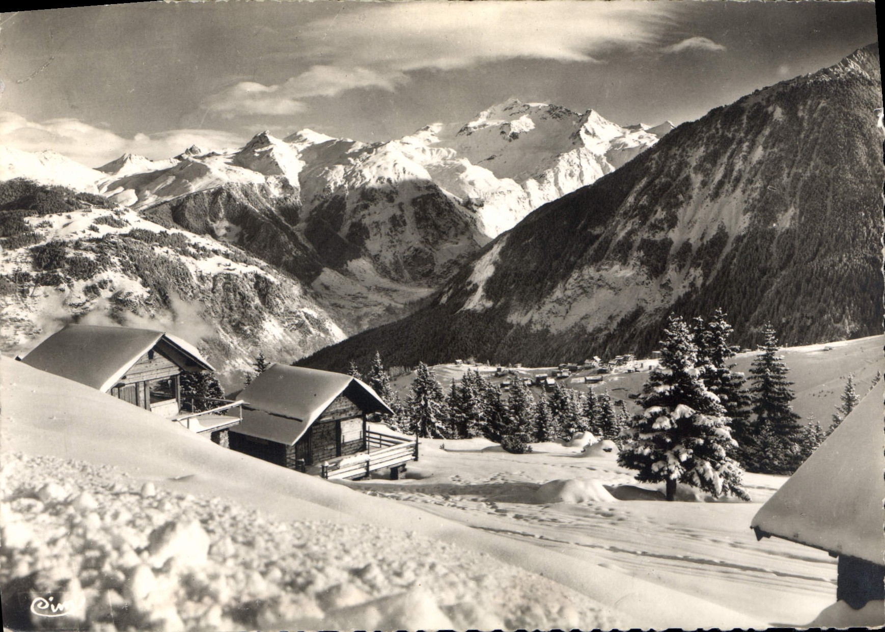 CPSM Neige Soleil SAINT ANDRE LES ALPES