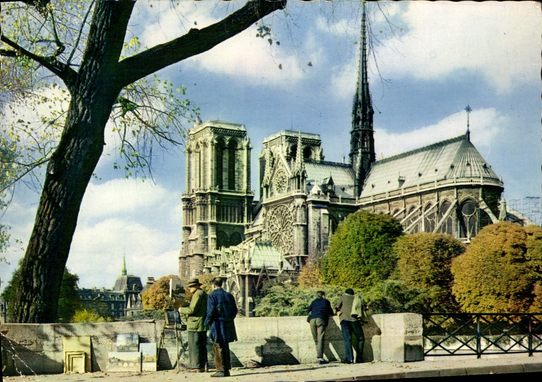 CPSM Paris Notre Dame