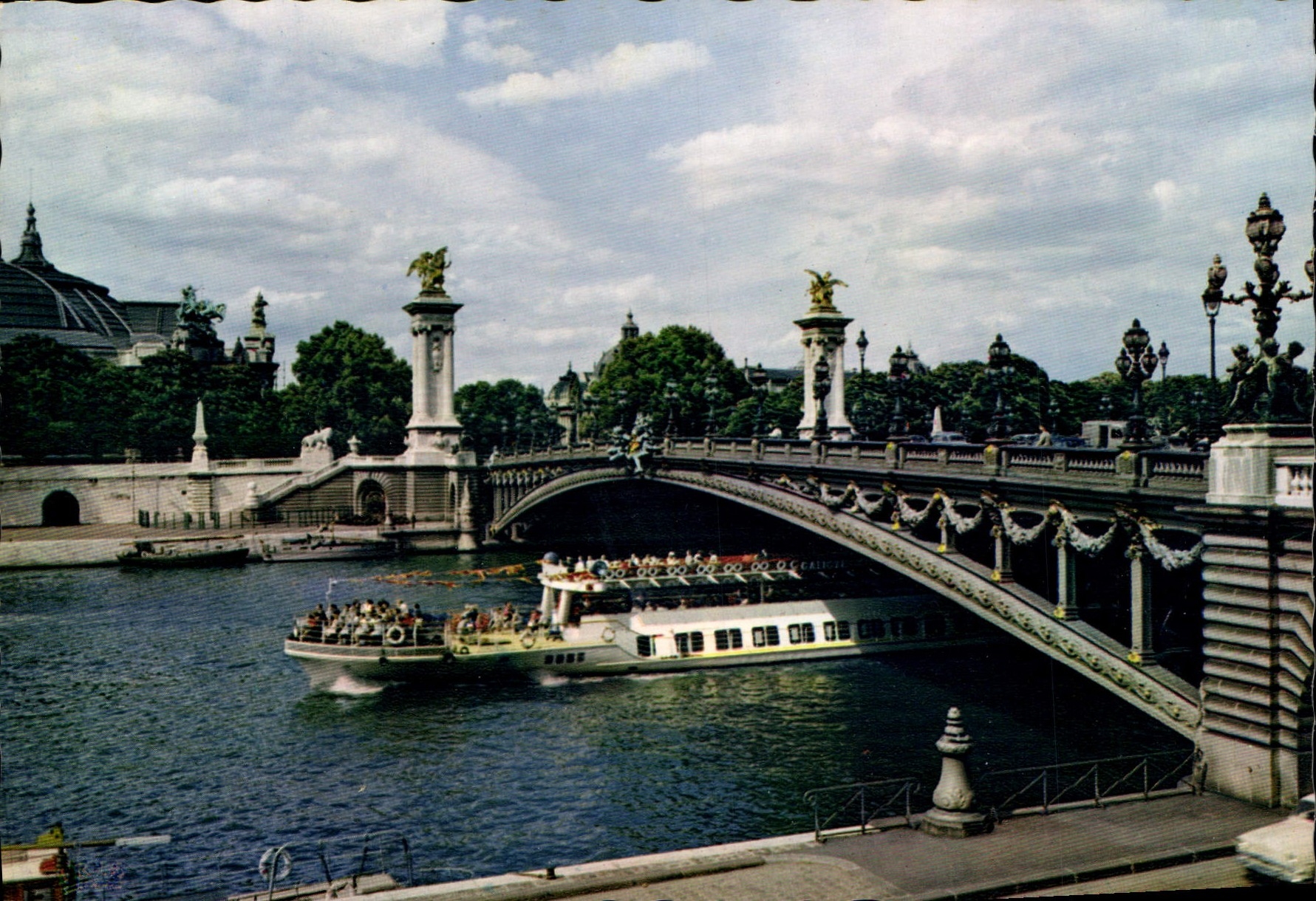 CPSM Paris Pont Alexandre III