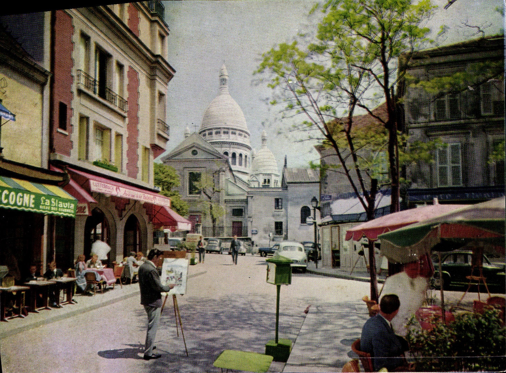 CPSM Paris La Place Du Tertre