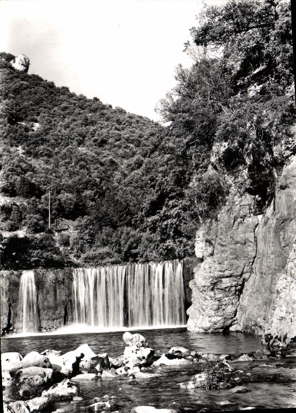 CPSM Environs De Ganges Cascade De La Vis