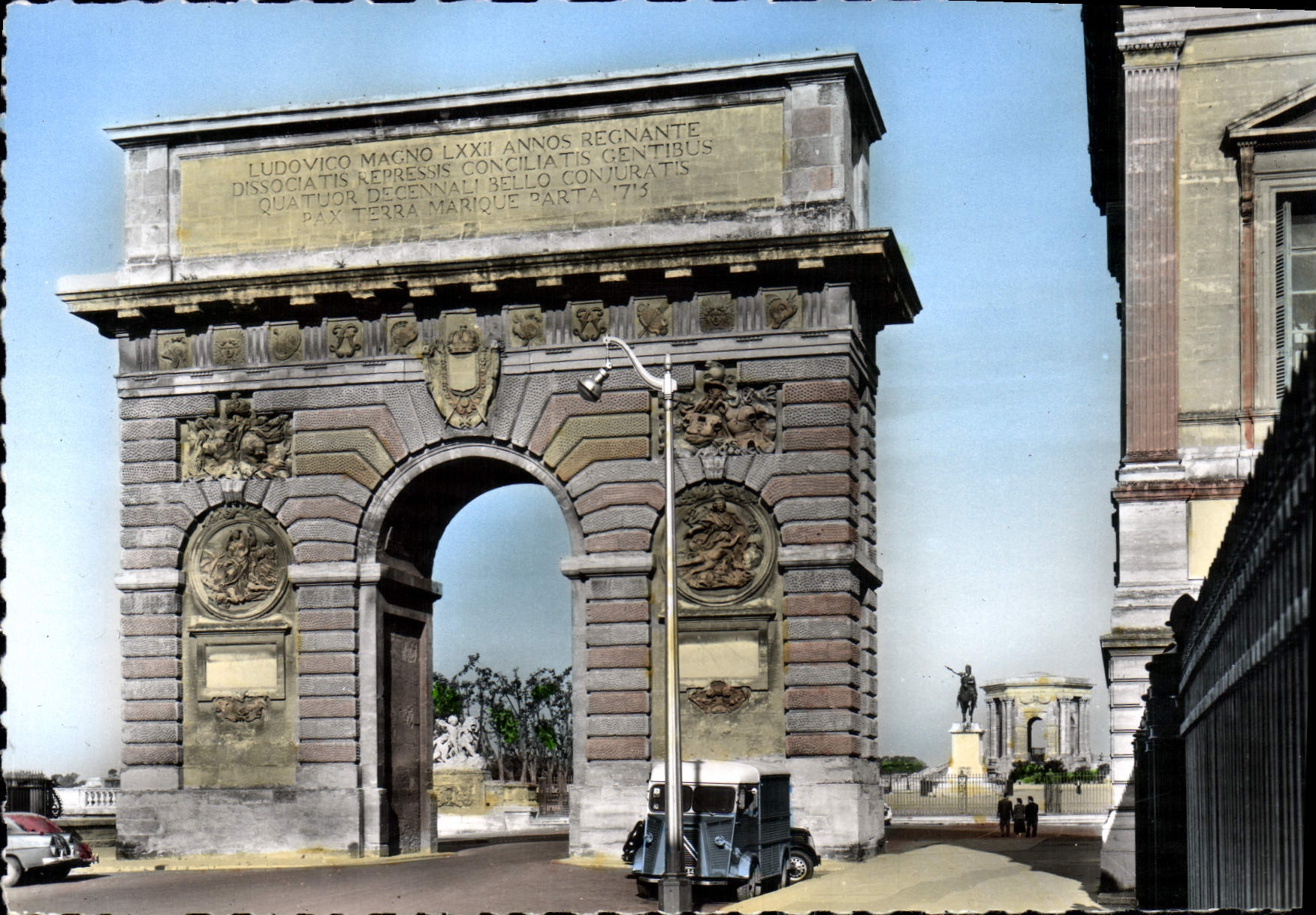 CPSM Montpellier L'Arc De Triomphe