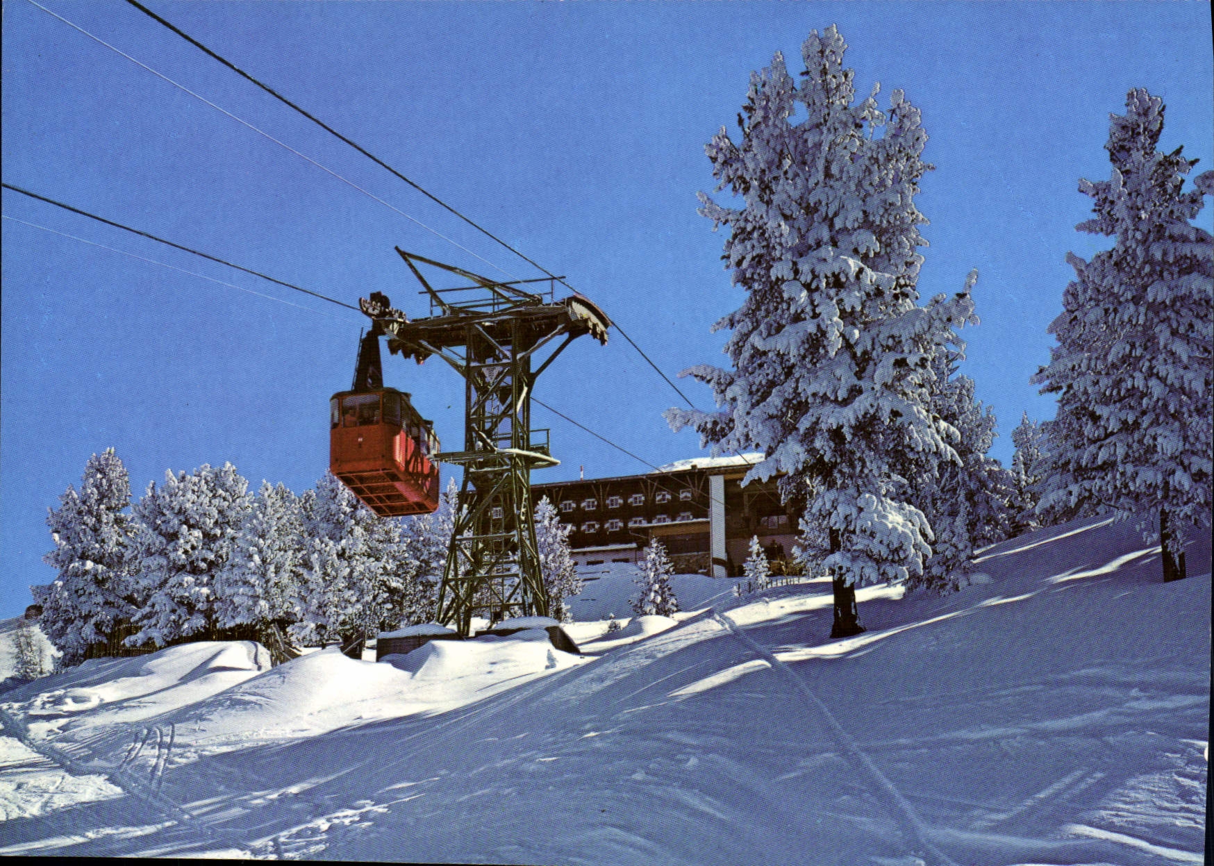 CPSM Patscherkofelbahn Mit Berghotel Tirol