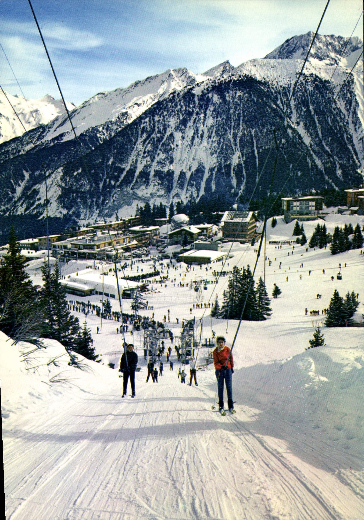 CPSM Courchevel Depuis Les Pentes De La Loze