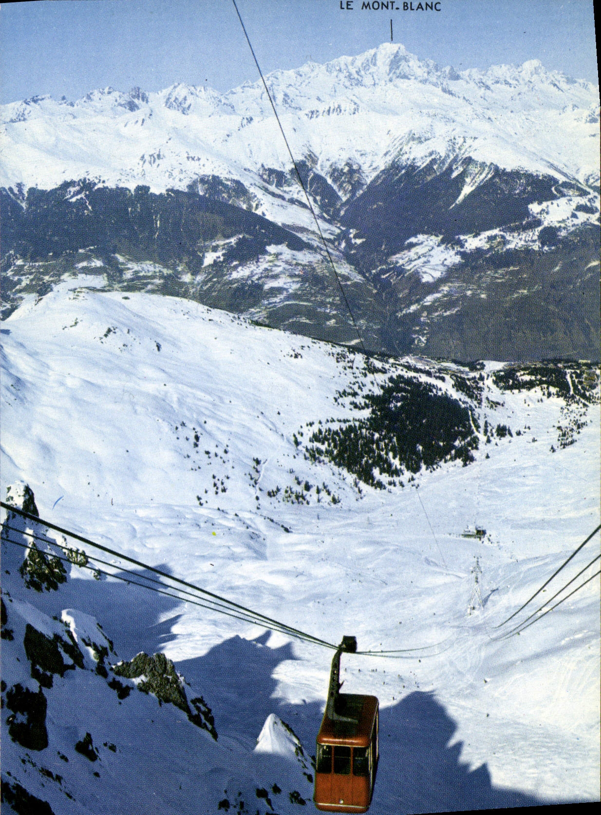 CPSM Courchevel Le Teleferique De La Saulire