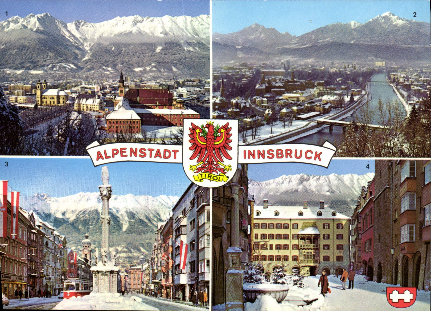 CPSM Innsbruck Tirol Austria Blick Gegon Nordkette