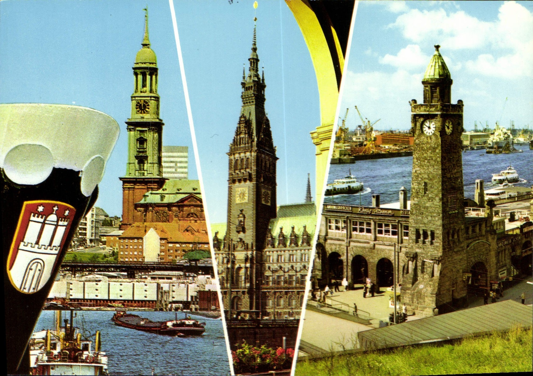 CPSM Hamburg Neuer Elbtunnel