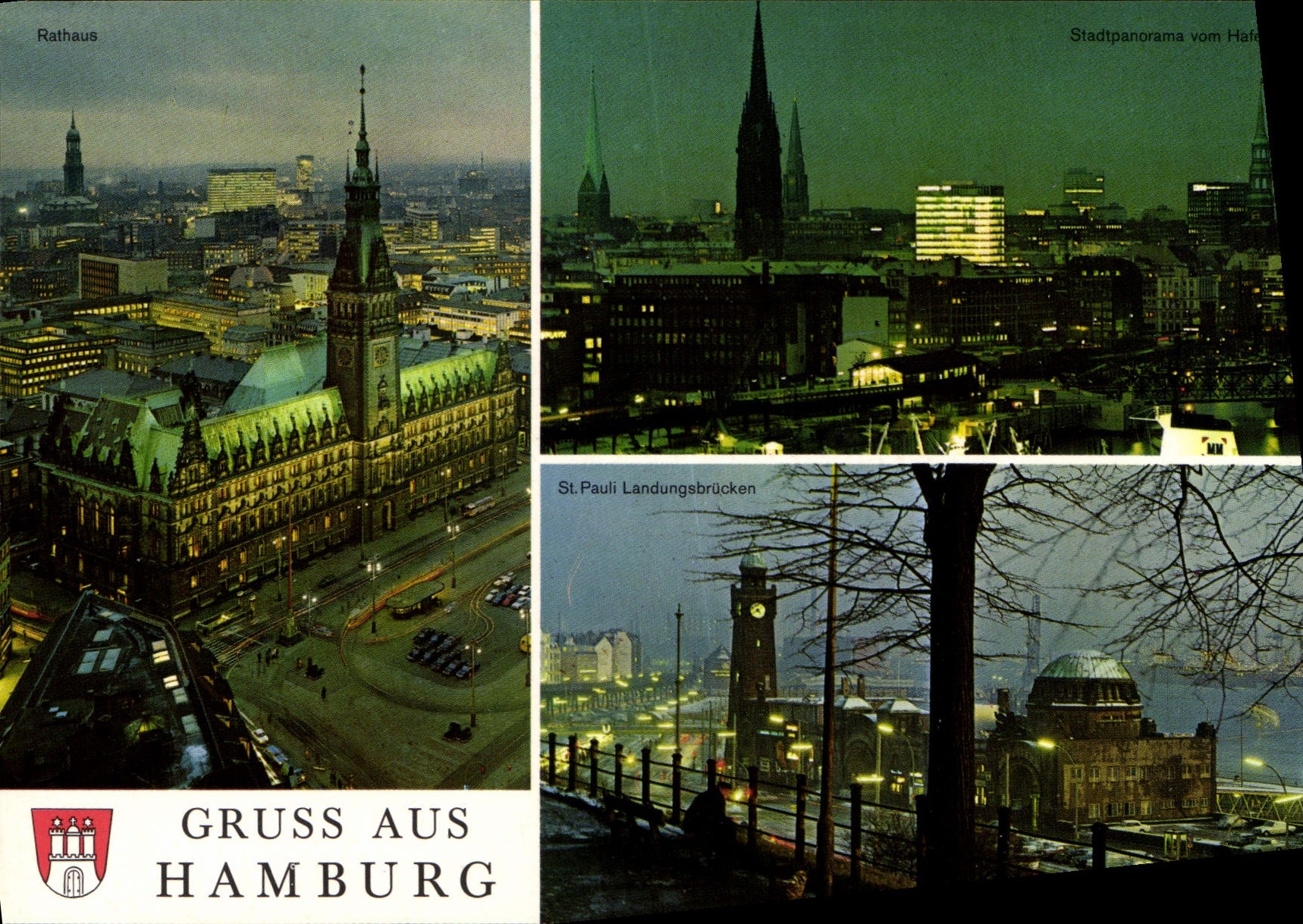 CPSM Gruss Aus Hamburg