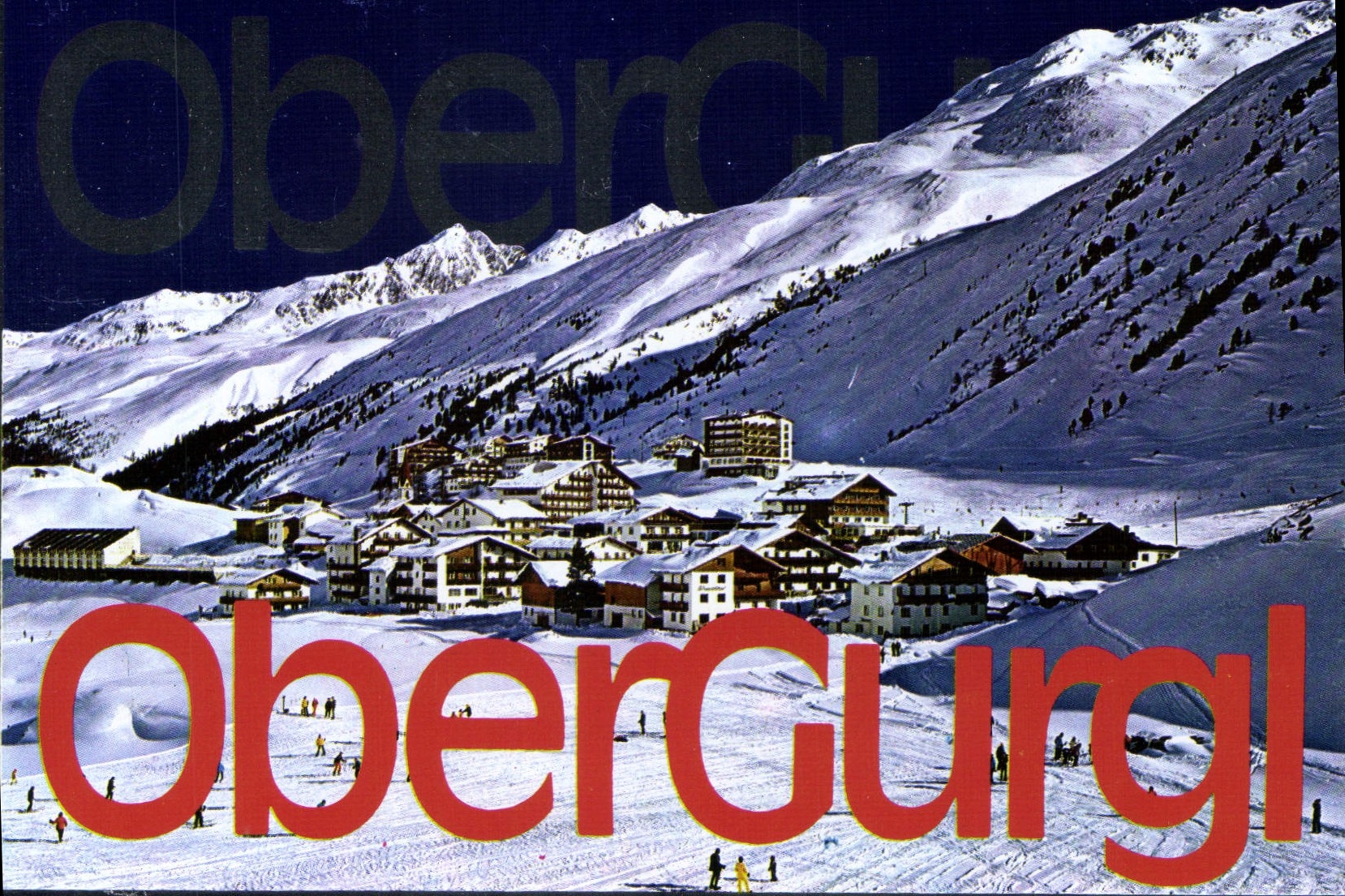 CPSM Gletscherdort Obergurgl Otztal Tirol