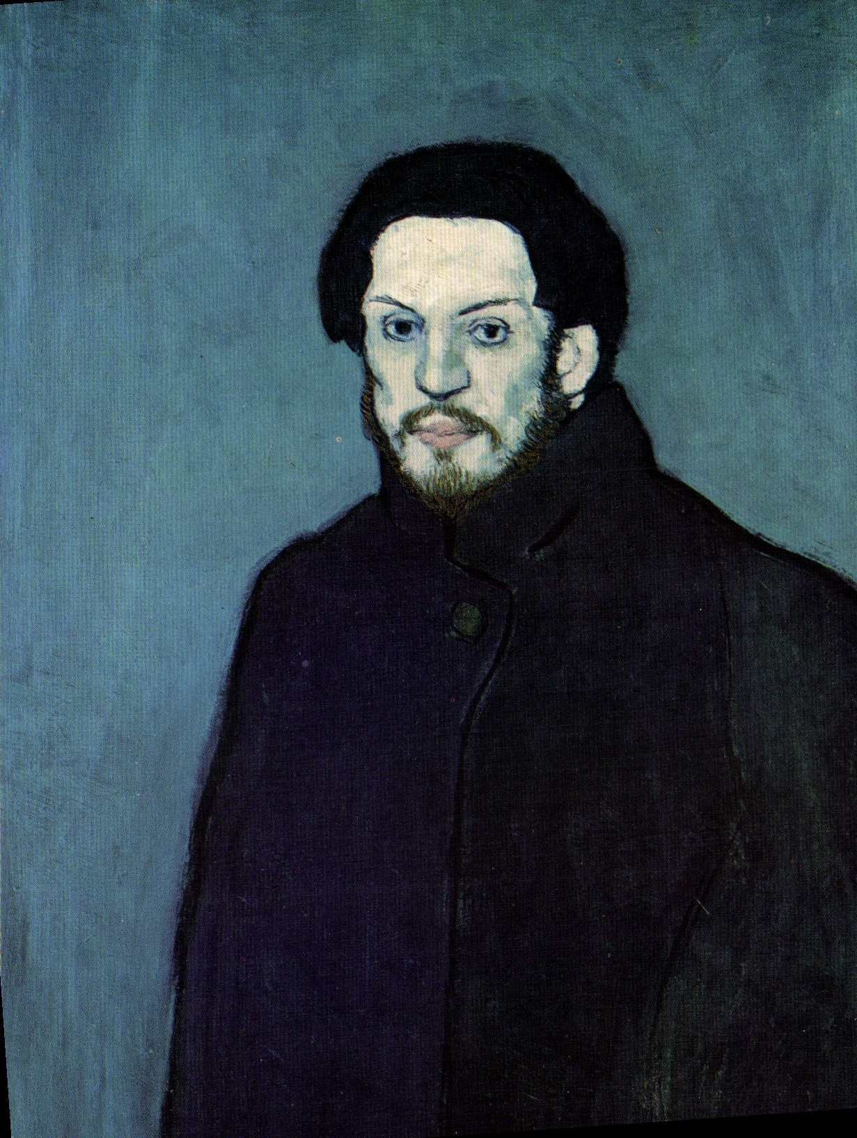 CPSM Pablo Picasso autoportrait
