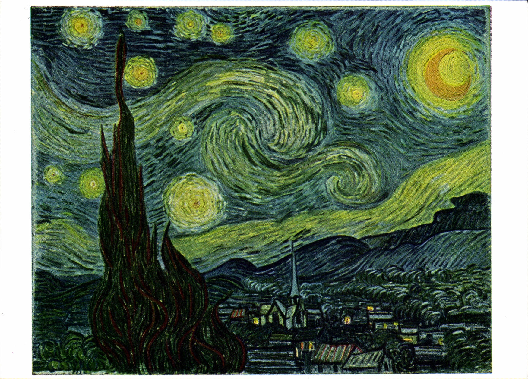 CPSM Vincent Van Sternennacht