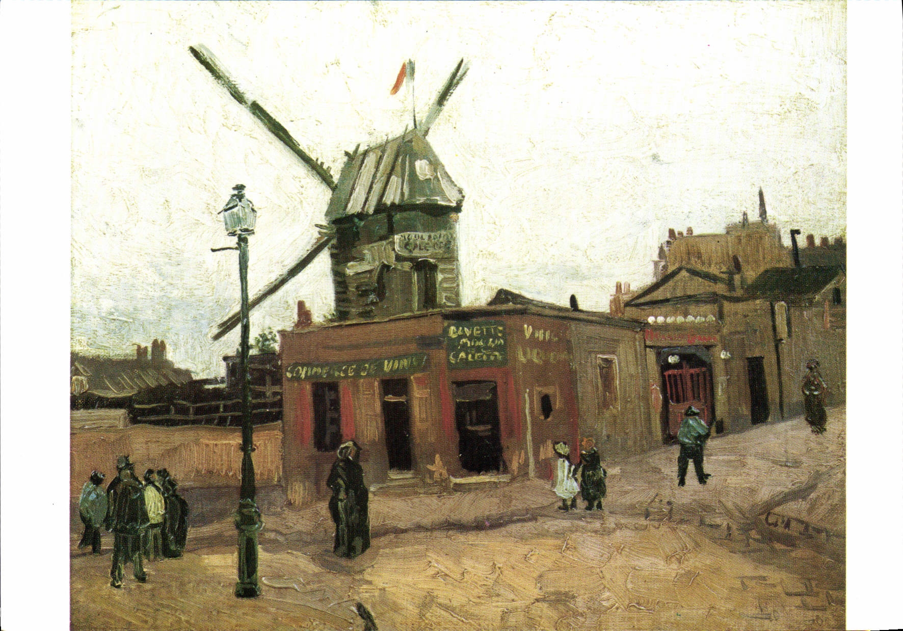CPSM Vincent Van Montmartre Moulin De La Galette