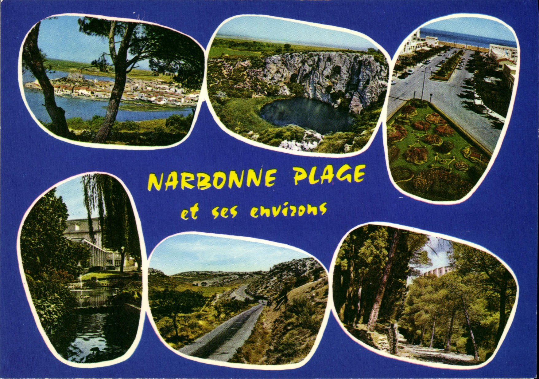 CPSM Narbonne Plage Gruissan Village Oeil Doux