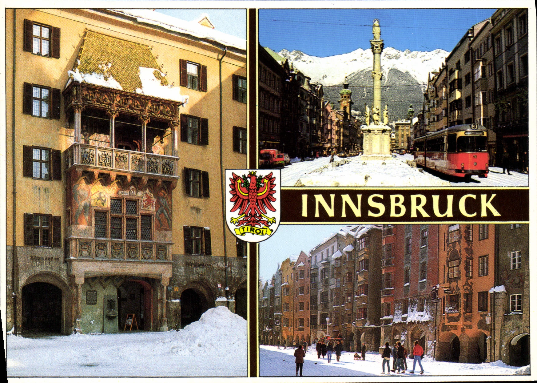 CPSM Innsbruck Goldenes Dachi