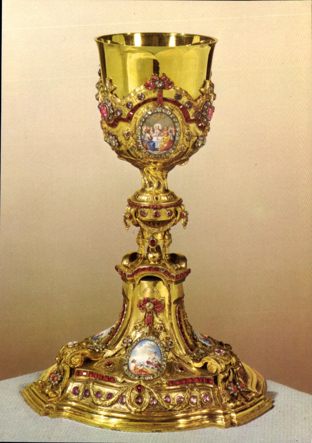 CPSM Kusthistorisches Museum Wien Neue Galerie In Der Stallburg Guiseppe Spagna calice