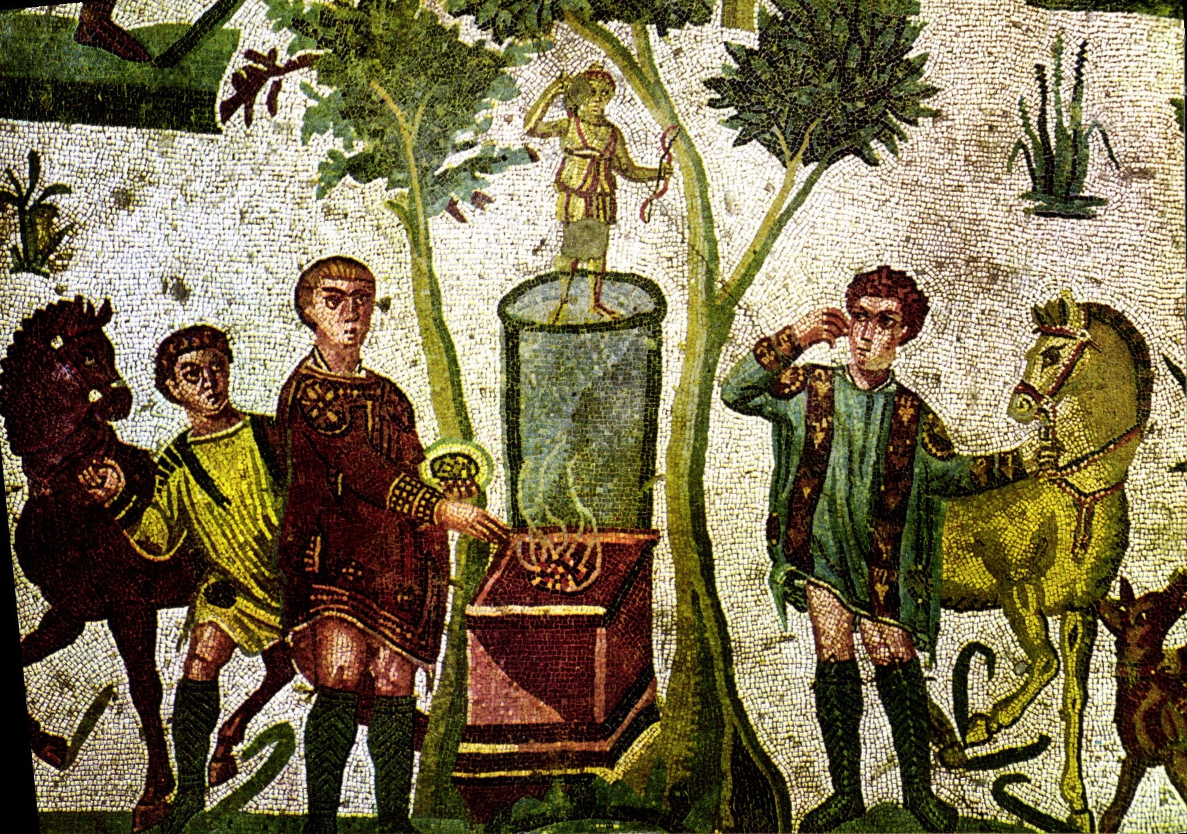 CPSM Plazza Armerina Mosaici Mosaîques