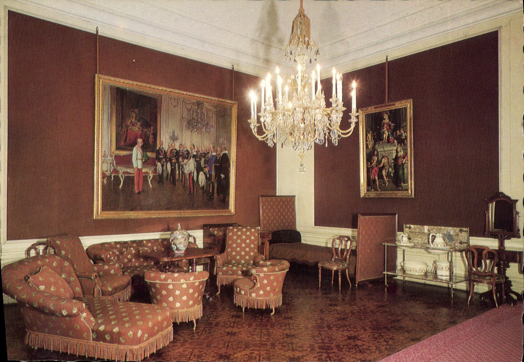 CPSM Wien Schlob Schonbrunn Schlafzimmer