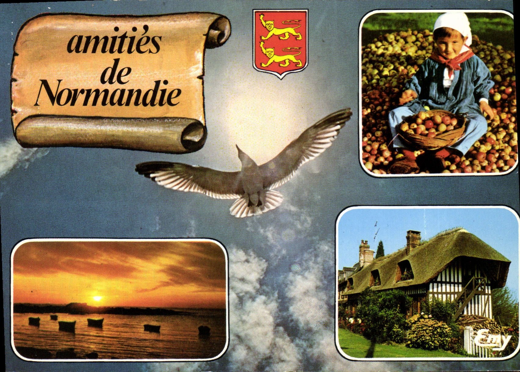 CPSM Amities de Normandie 