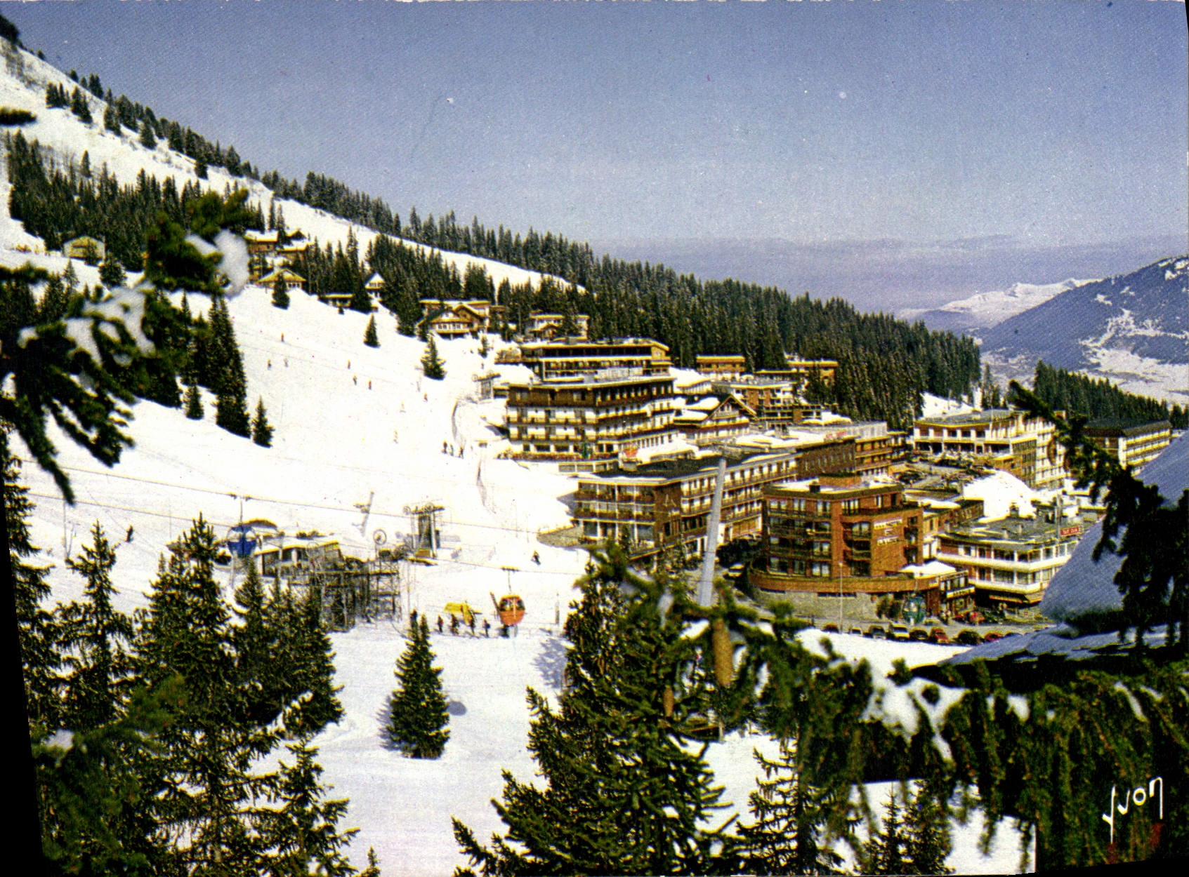 CPSM Courchevel Savoie Vue generale 