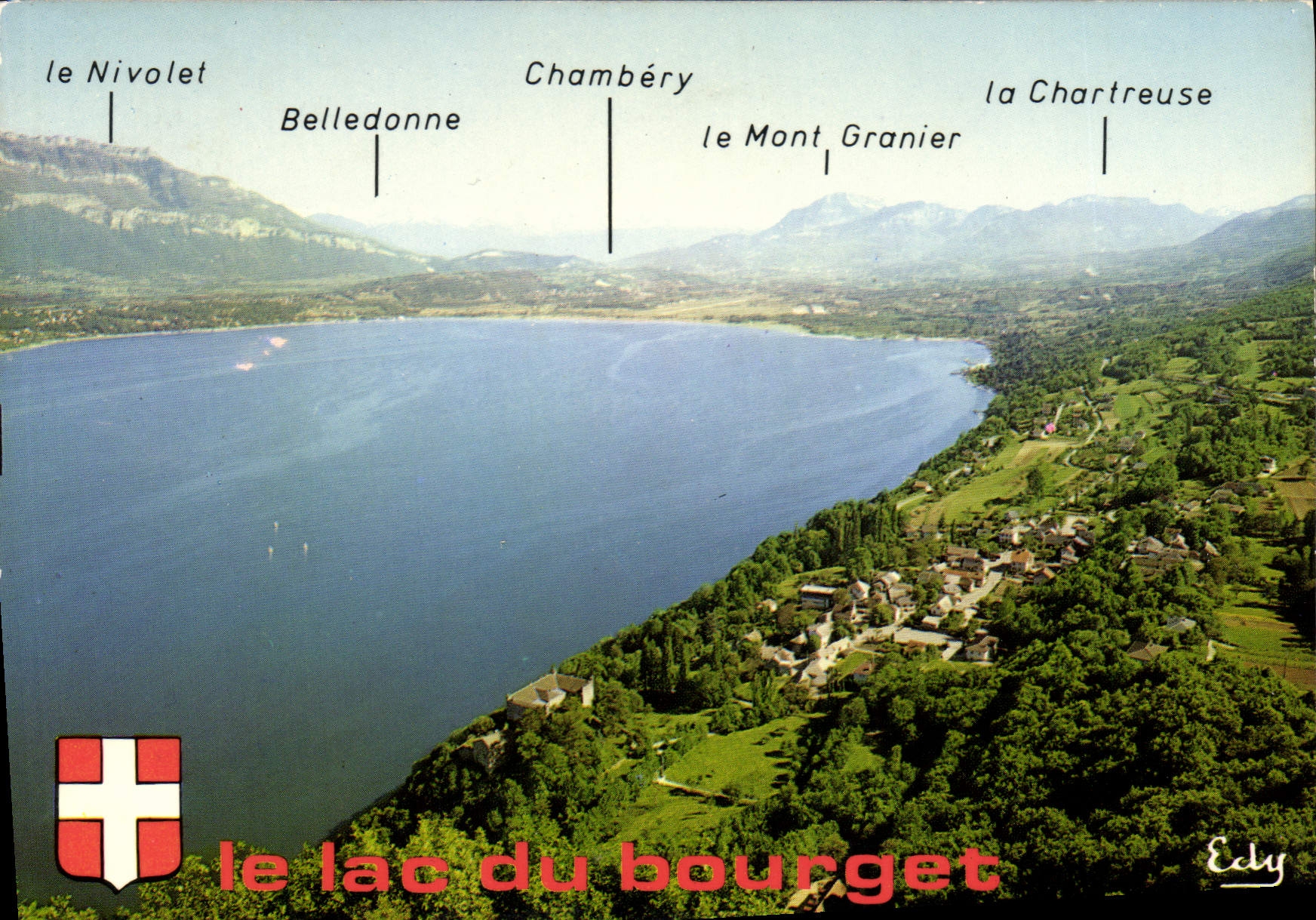 CPSM Le Lac du Bourget Savoie