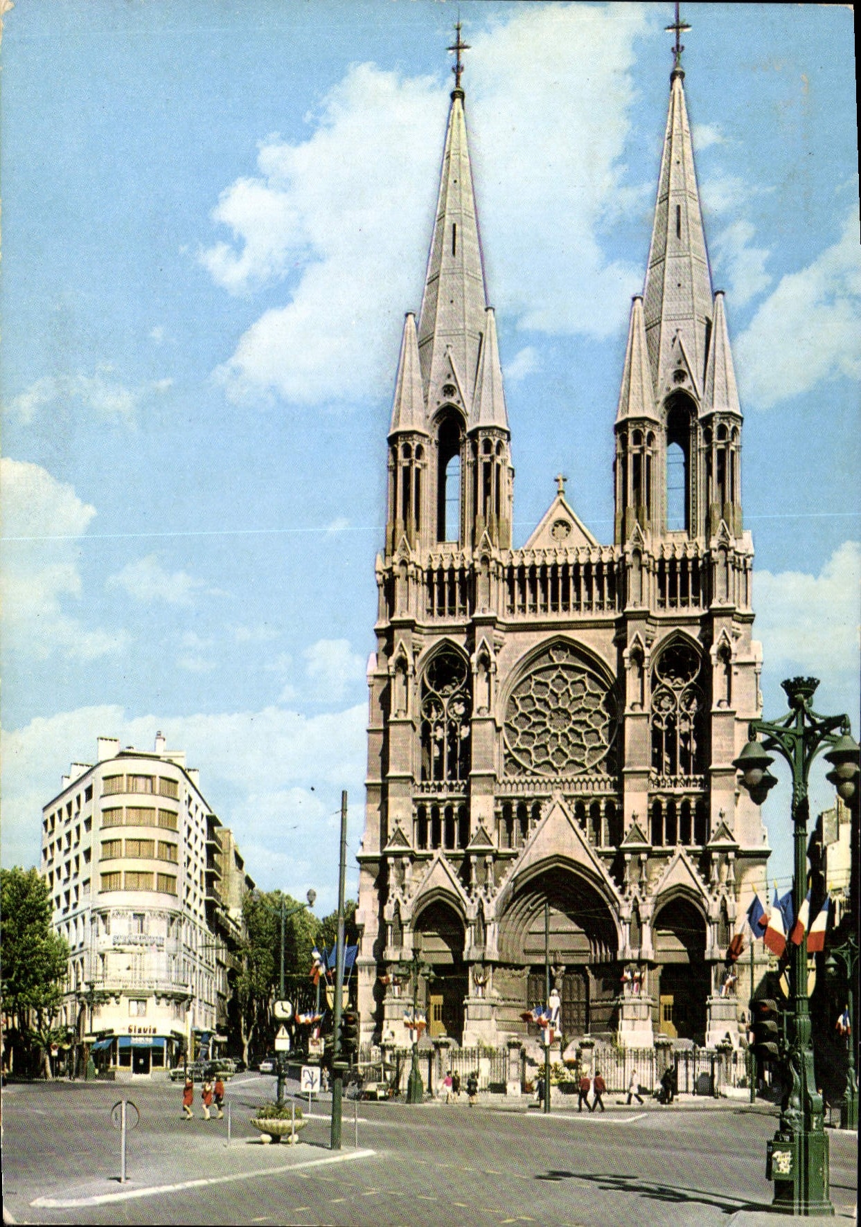CPSM Marseille Eglise des Reformes 