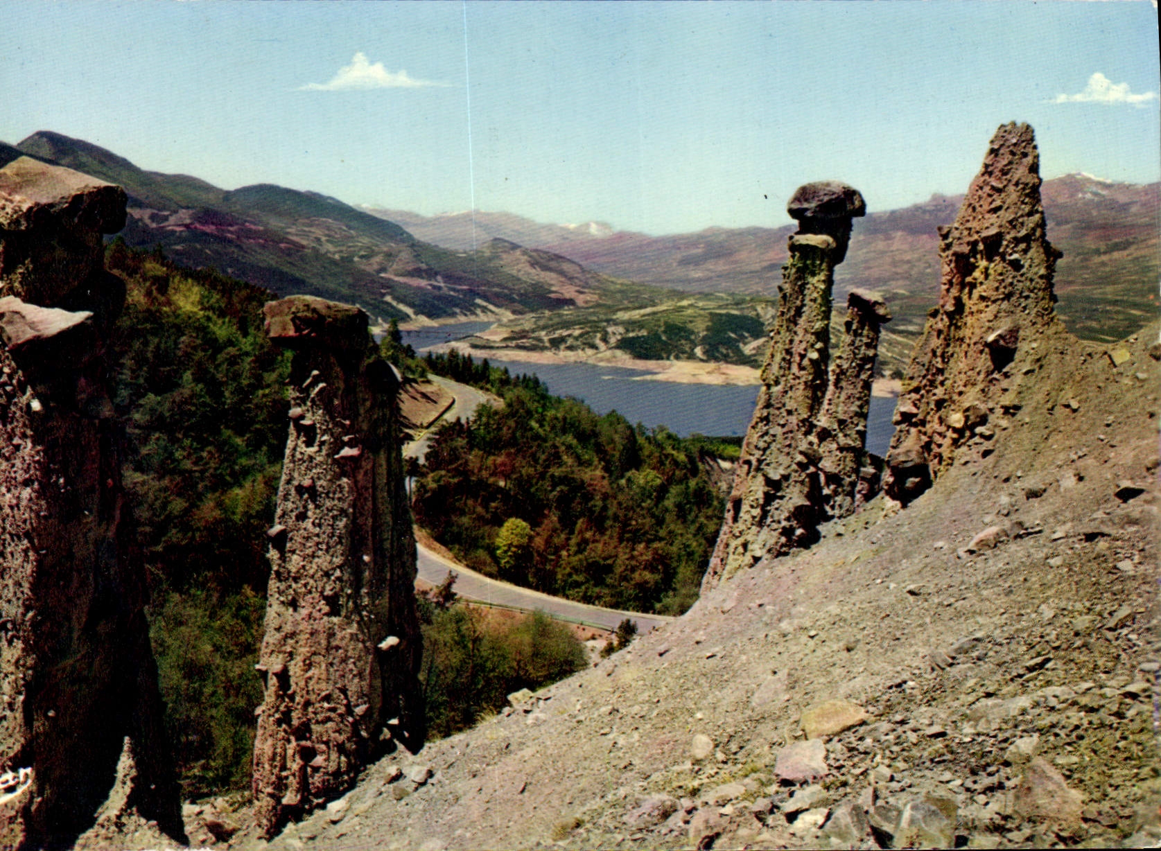 CPSM Barrage de Serre Poncon Hautes Alpes 