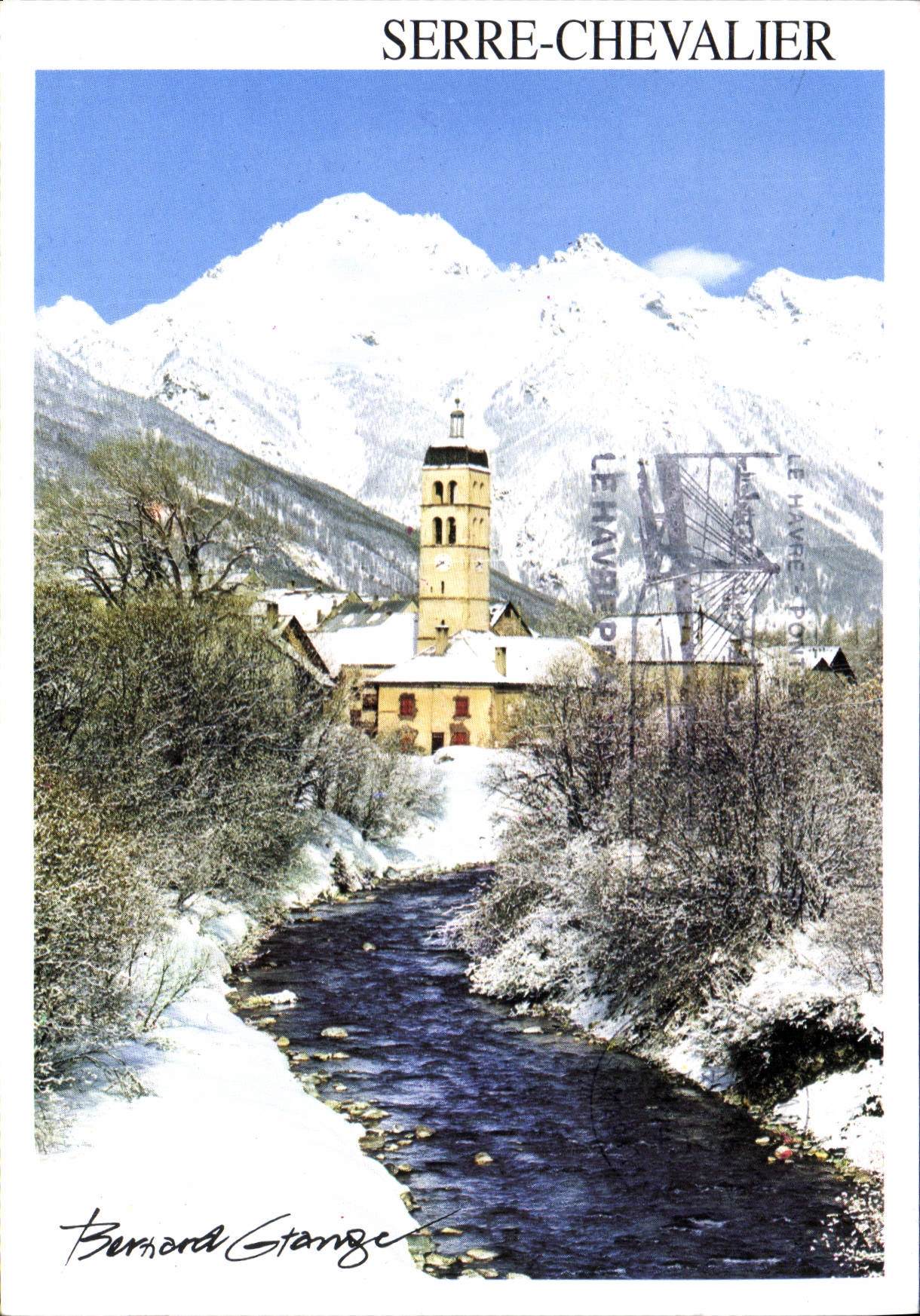 CPSM Serre Chevalier Les Guibertes La Guisane