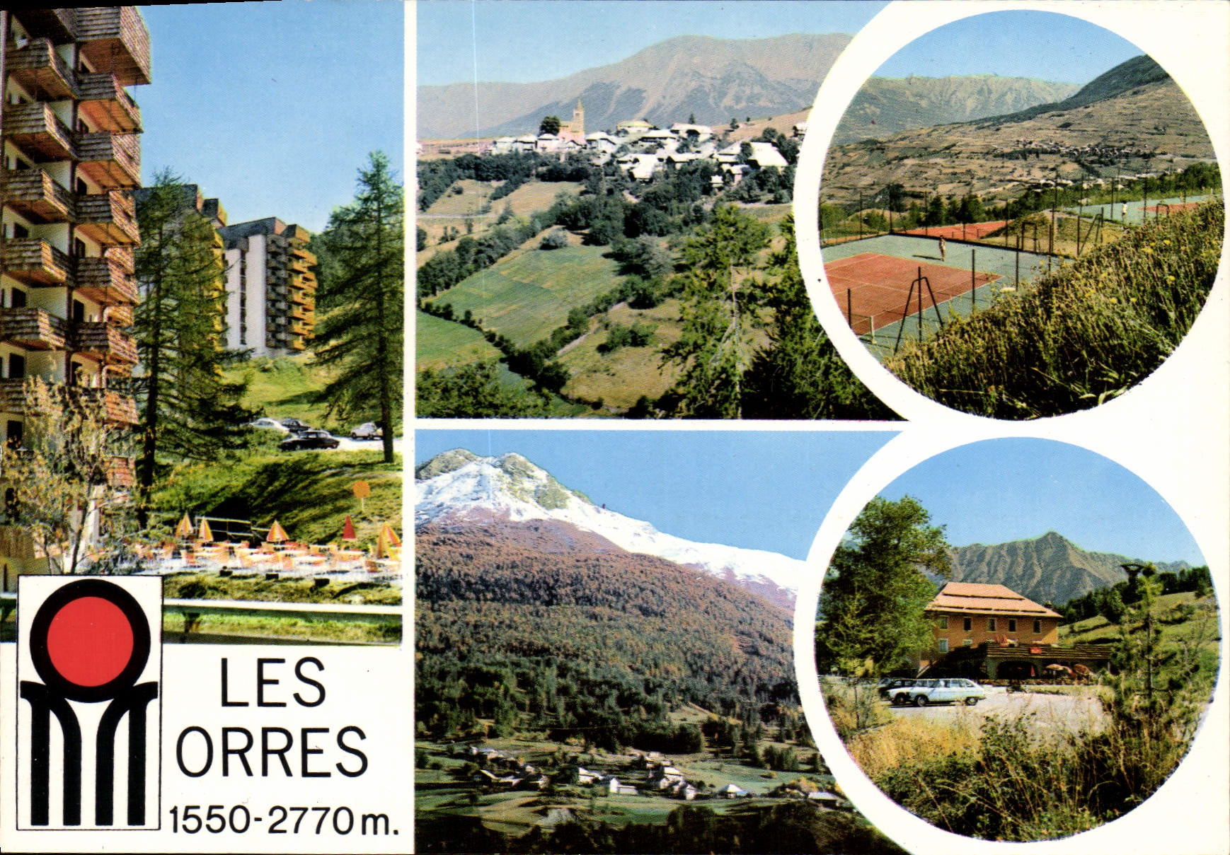 CPSM Les Hautes Alpes Le Balcon du Lac de Serre Poncon Les Orres