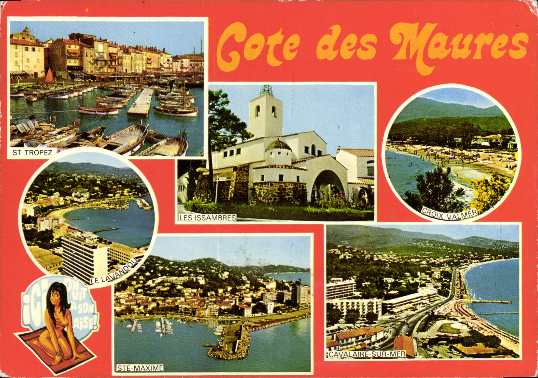 CPSM Cote des Maures 