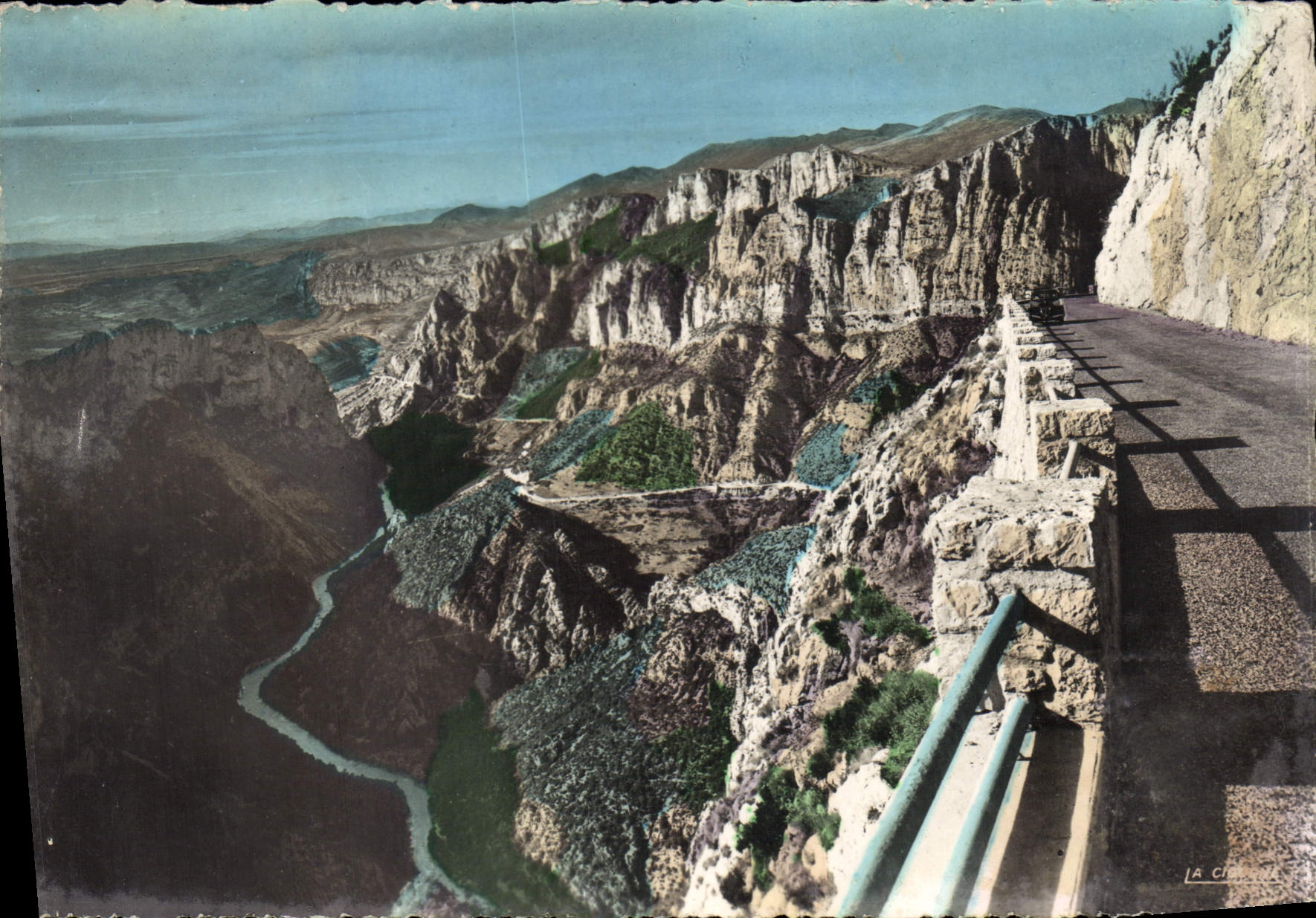CPSM Le Verdon Var au Col d'Iloire 