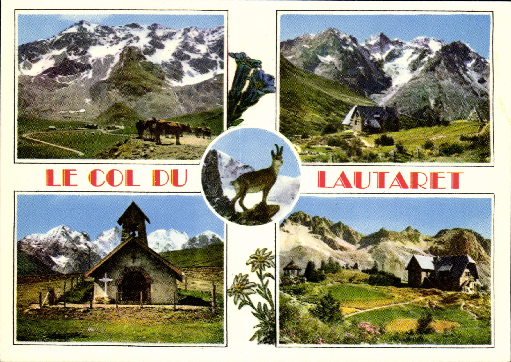 CPSM En Dauphine Bis Col du Lautaret