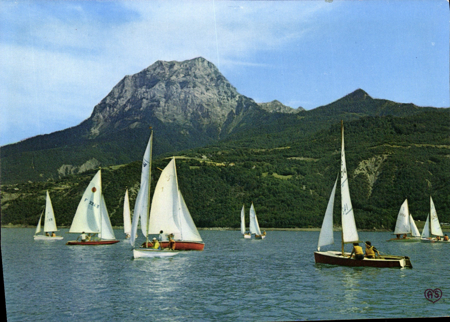 CPSM Lac de Serre Poncon H A 