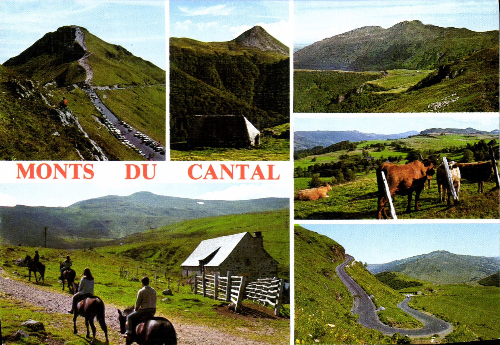 CPSM Le Puy Mary Le Puy Griou 