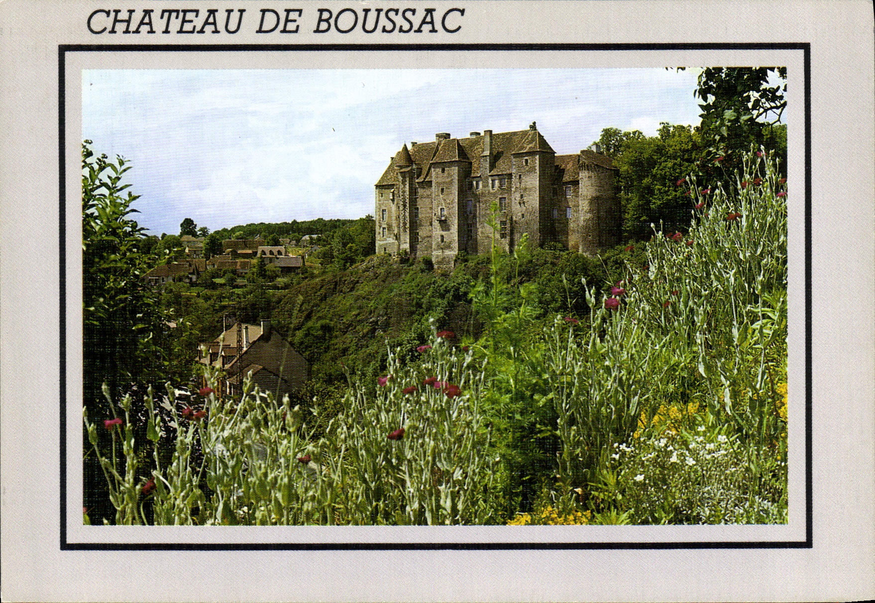 CPSM Boussac Le Chateau 