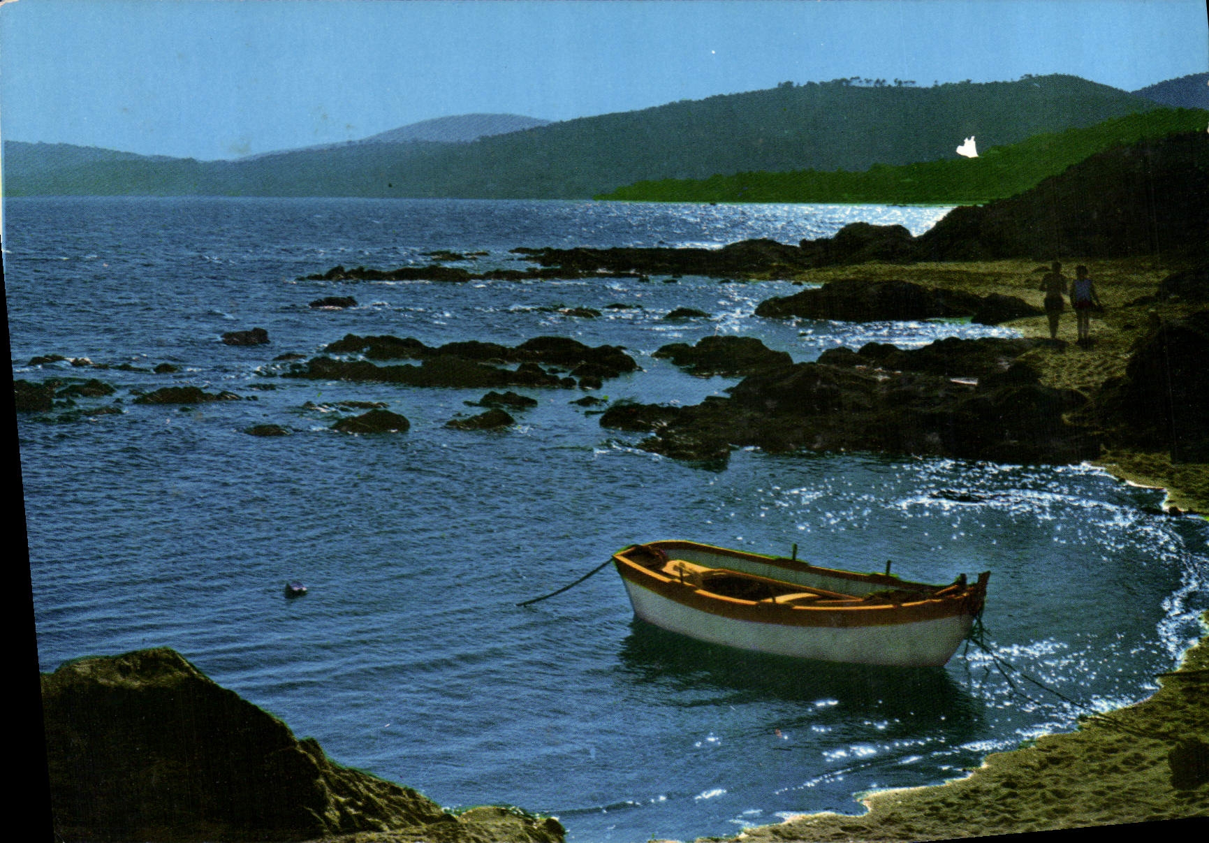 CPSM crépuscule cote méditerrannée