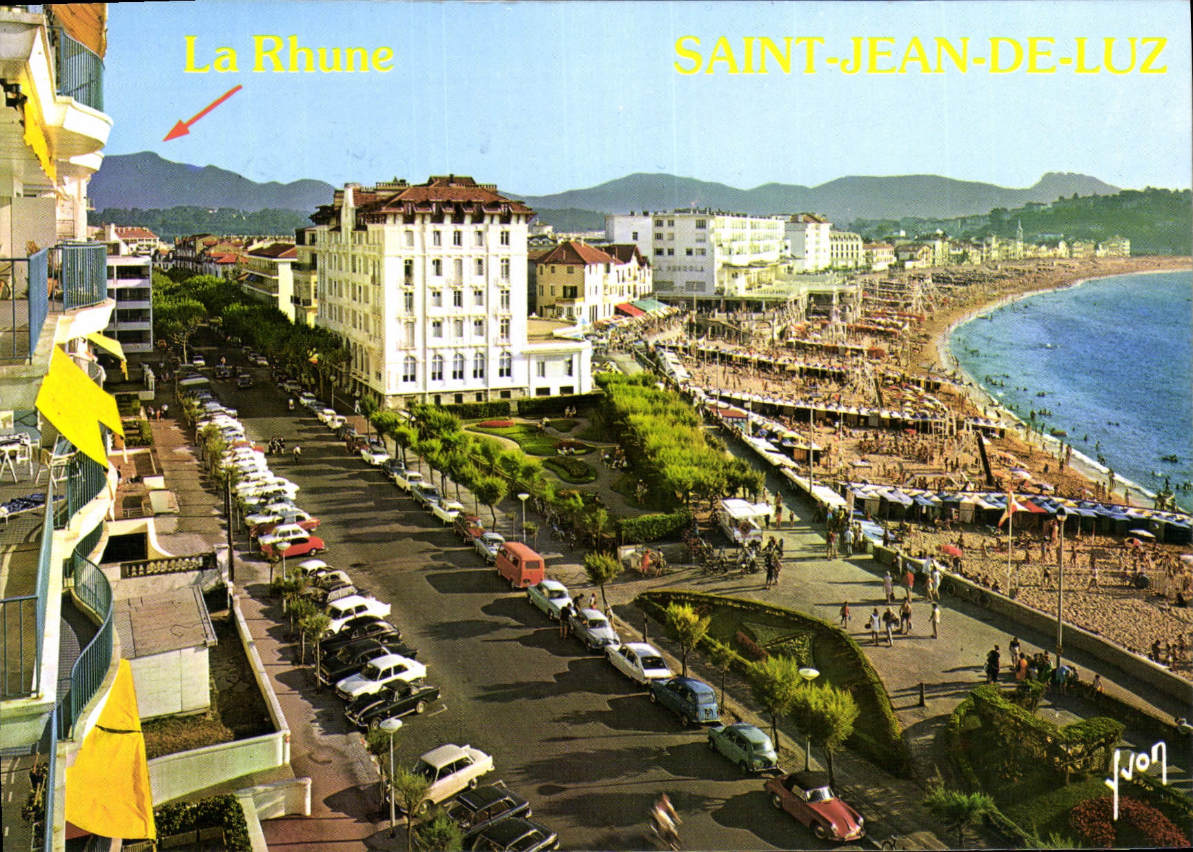 CPSM La Rhune Saint Jean de Luz