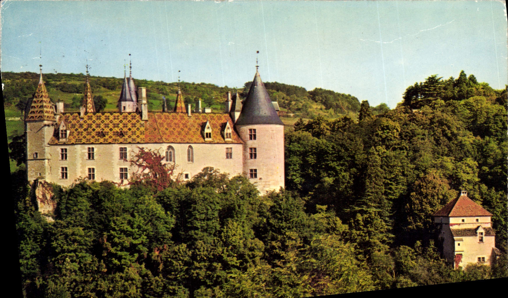 CPSM Chateau de la Rochepot Cote d'Or
