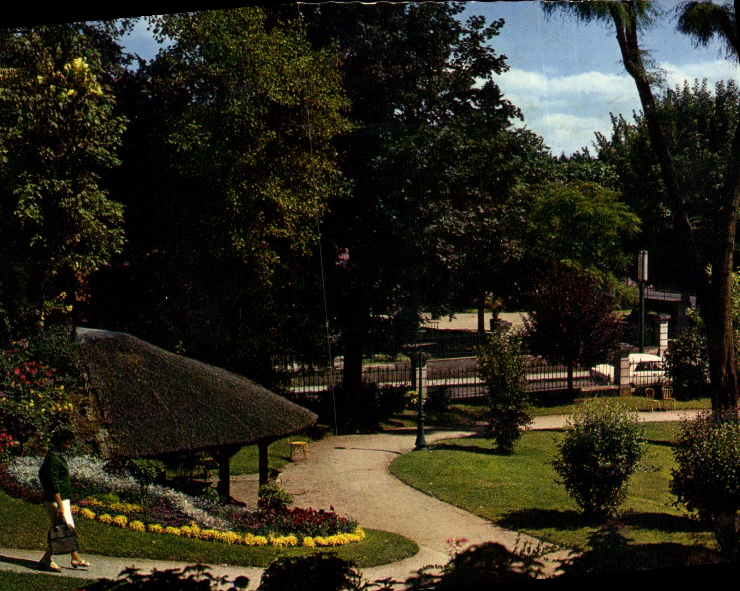 CPSM Vichi Allier station ideale Sante Vacances Parc des Celestins 
