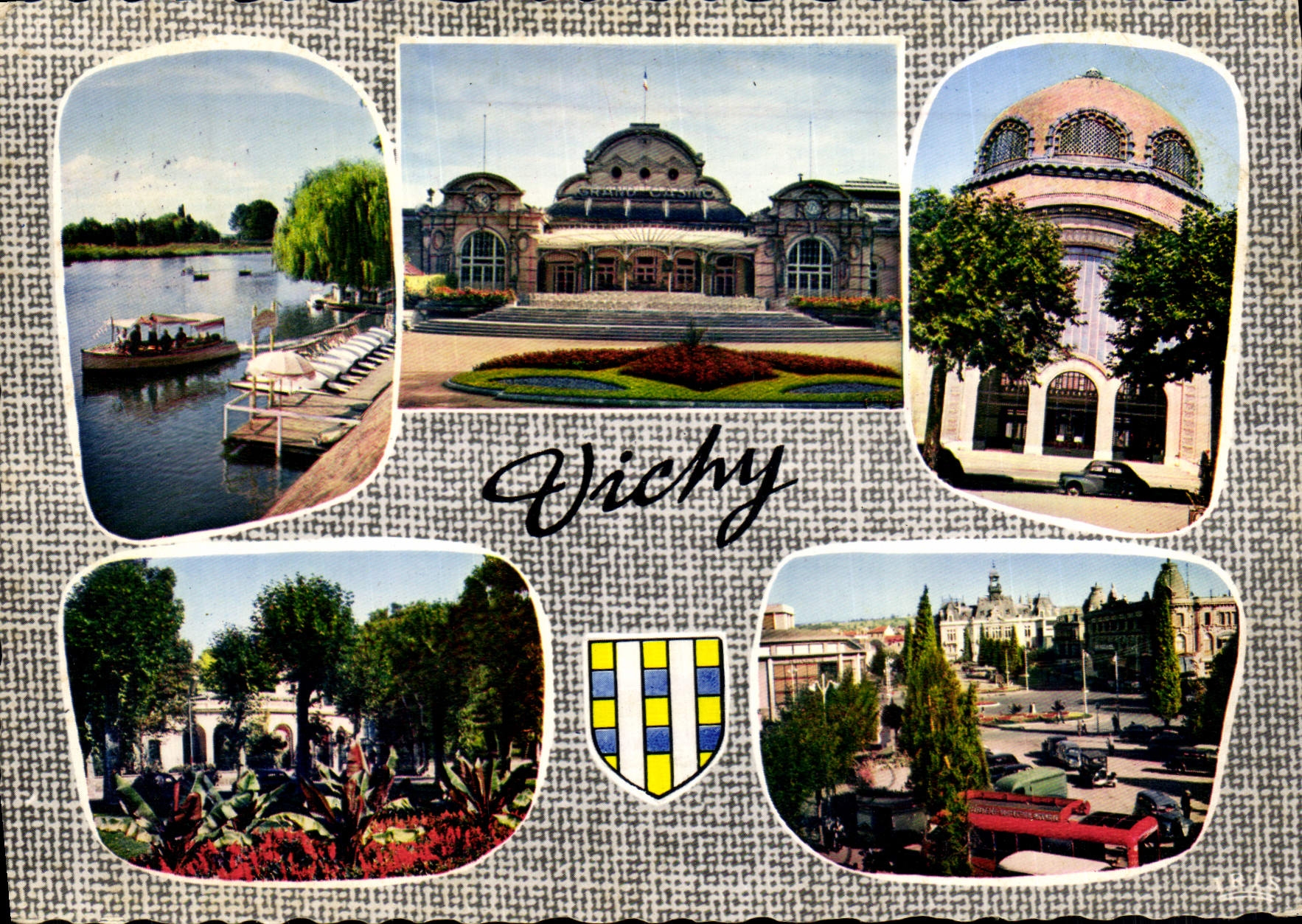 CPSM Vichy Allier Lac d'Allier Casino Etablissement 