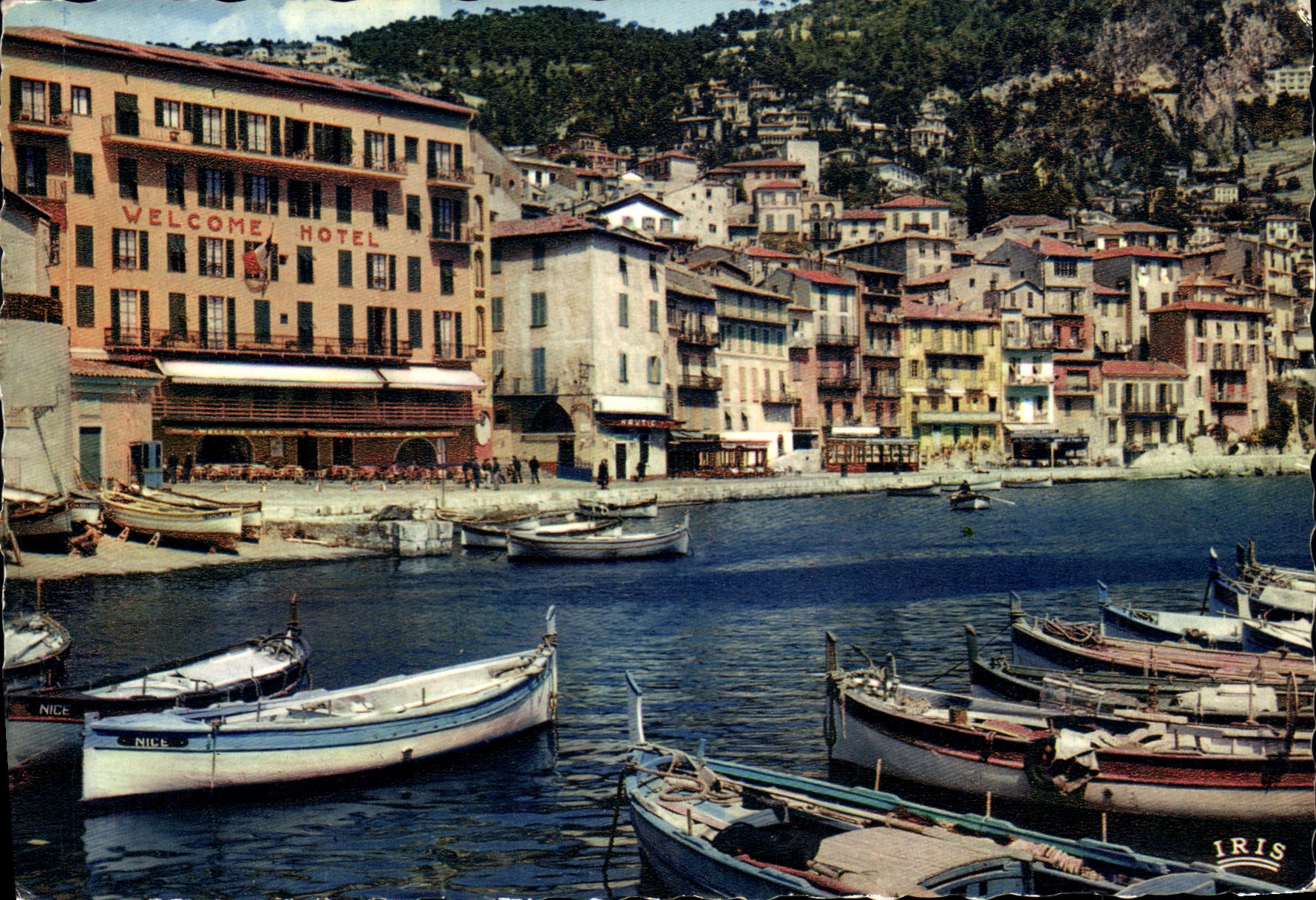 CPSM Reflets de la Cote d'Azur miracle de la nature Villefranche sur mer A M Le Port et les quais