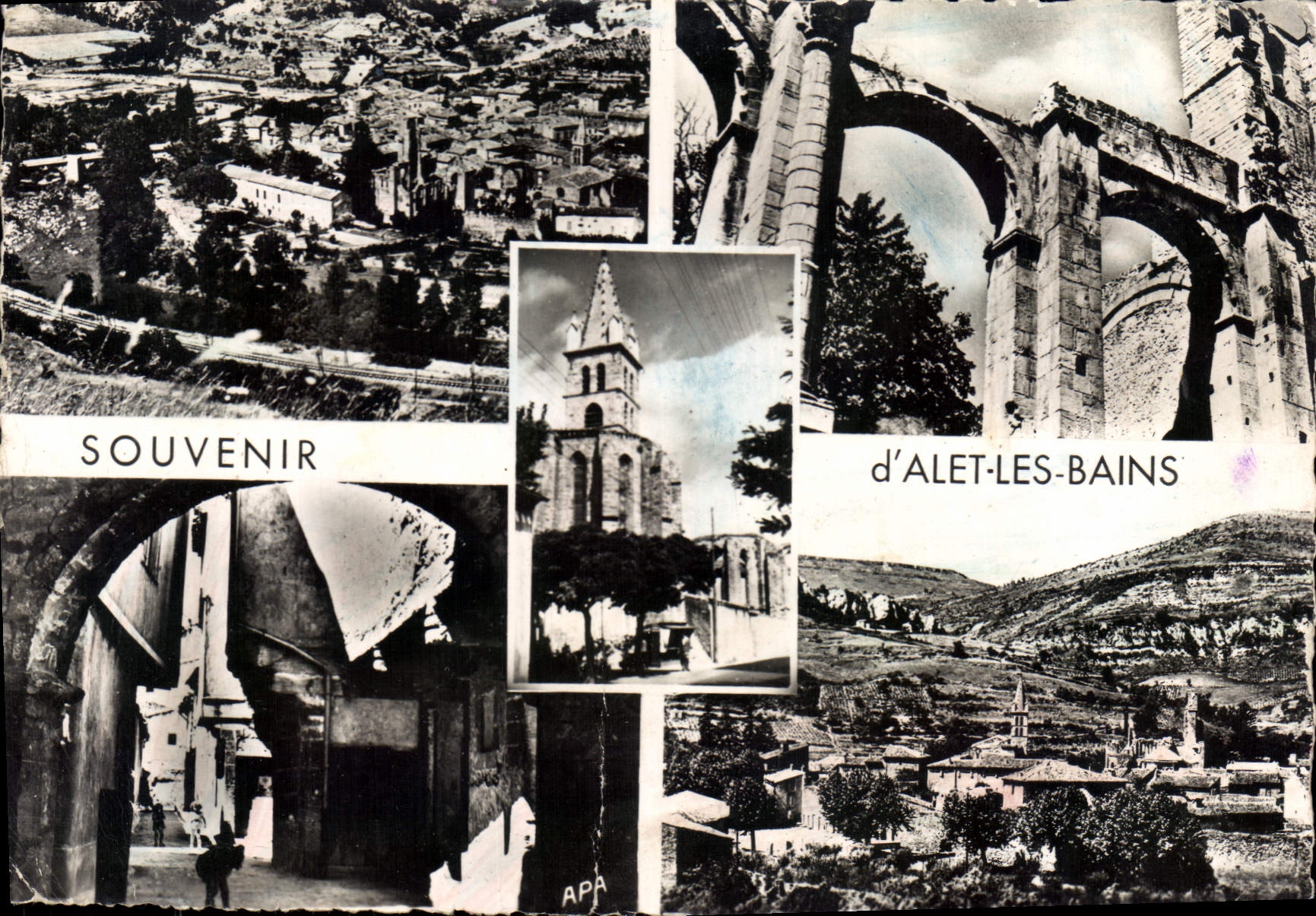 CPSM Alet Les Bains Aude 