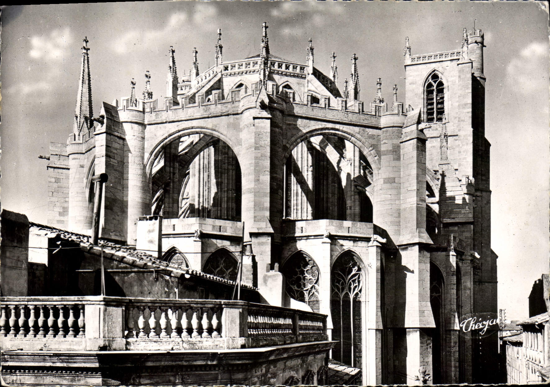 CPSM Aude Narbonne La Cathedrale St Just