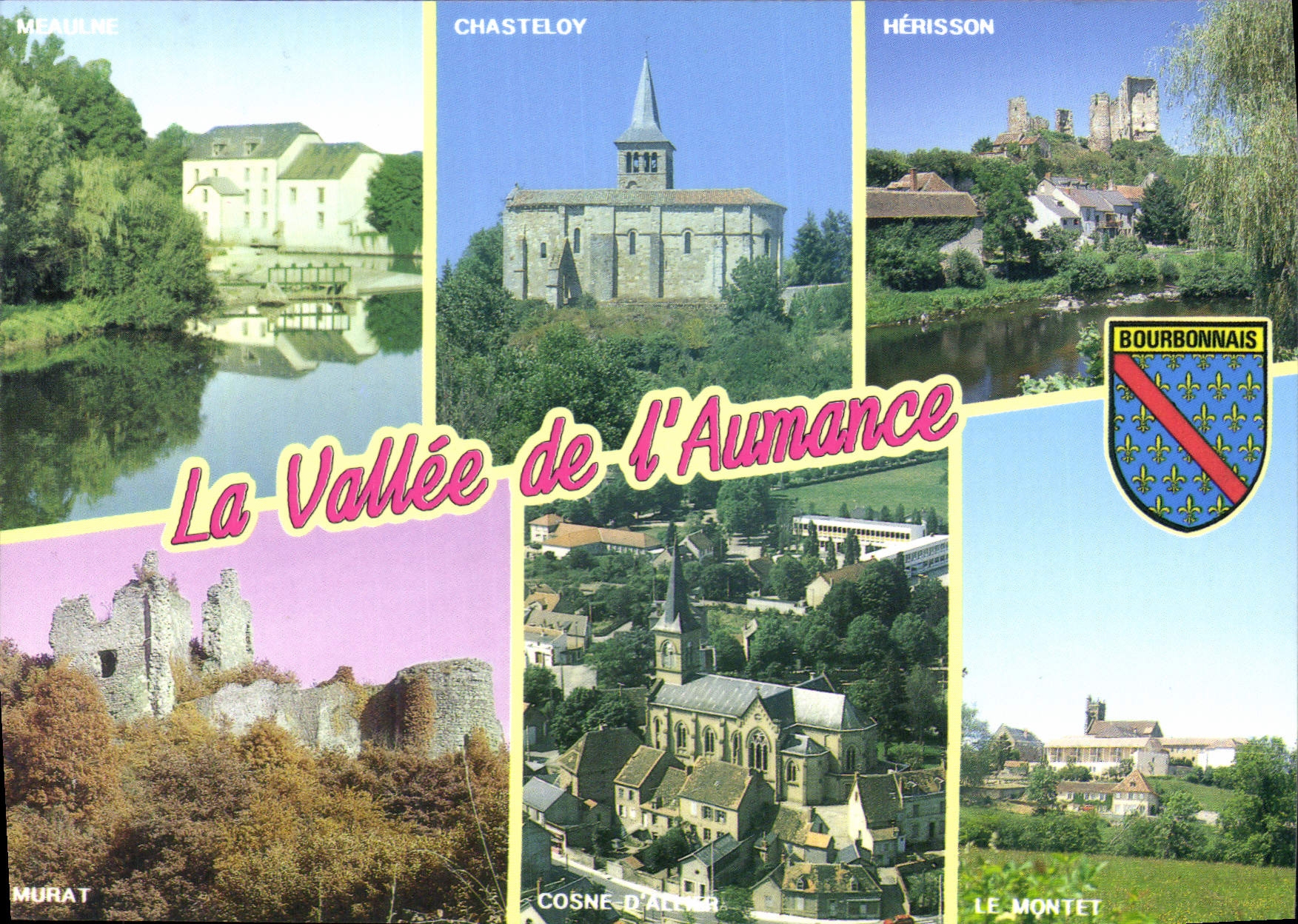 CPSM La Vallee de l'Aumance Allier