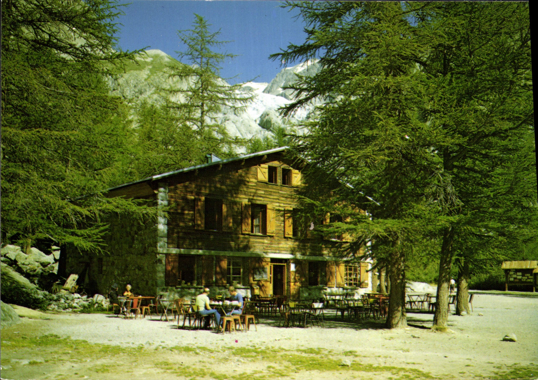 CPSM Massif de l'oisans Le Pre de MMe Carle et le Glacier Blanc