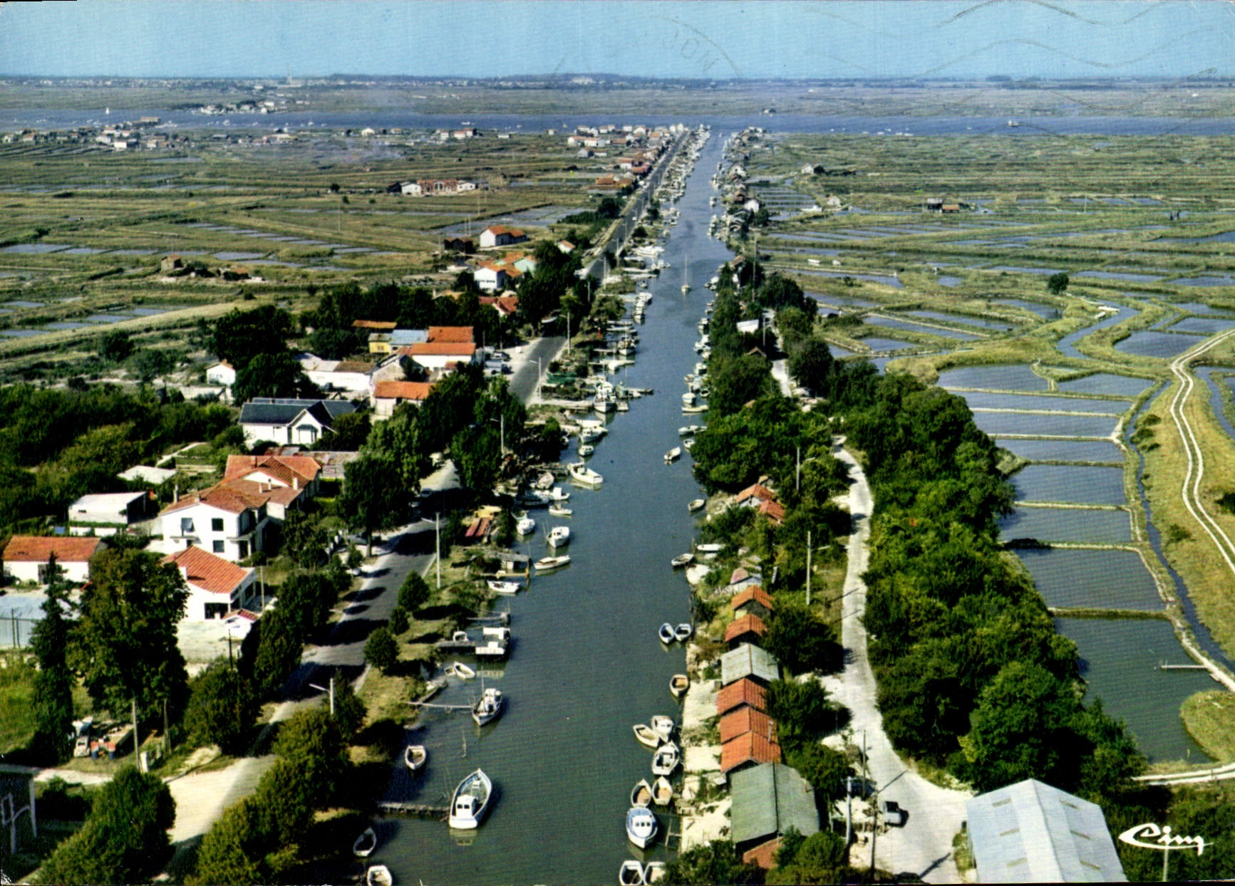 CPSM La Tremblade Vue aerienne 