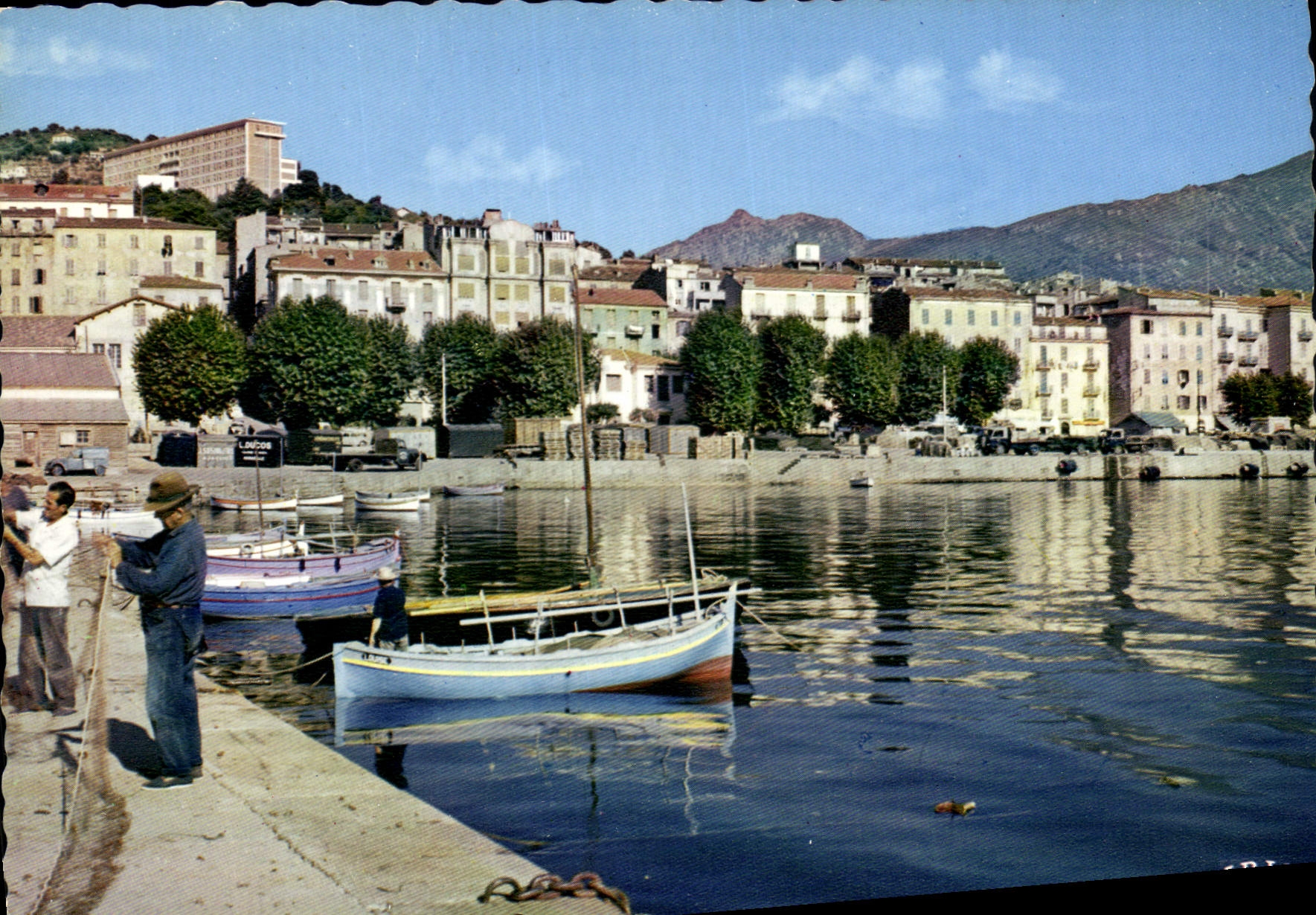 CPSM Aiacco de son port 